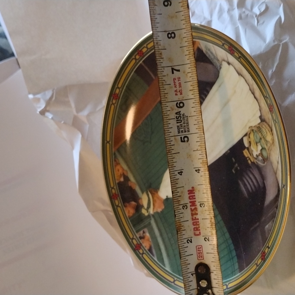 5 AUTHENTICATED NORMAN ROCKWELL PLATES - Picture 14 of 14